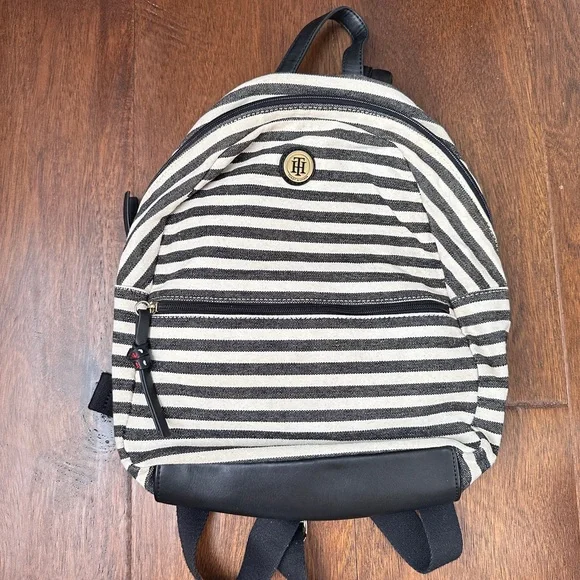 Tommy Hilfiger | Bags | Tommy Hilfiger Striped Backpack  display picture 2